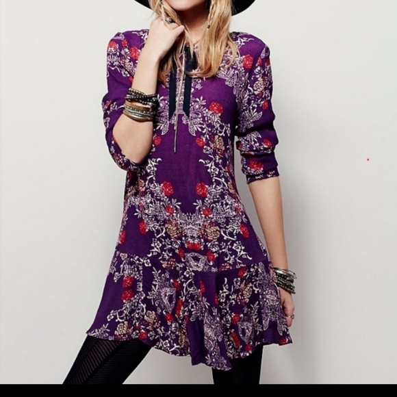 🥳HP🥳Free People Smooth Talker Dress Tunic S - Picture 2 of 12